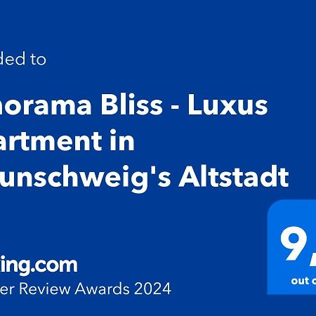 Panorama Bliss - Luxus Apartment In Braunschweig'S Altstadt ภายนอก รูปภาพ